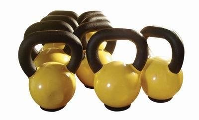 Vinyl Dipped Kettlebell 4kg, 6kg, 8kg, 10kg, 12kg, 14kg, 16kg, 20kg, 24kg, 28kg, 32kg (TZ-3024) — Qingmeiya commercial fitness equipment