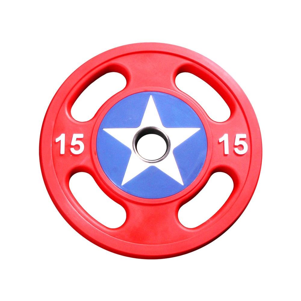 Rubber Coated Olympic Plate 2.5kg,5kg,10kg,15kg,20kg,25kg (TZ-3056) — Qingmeiya commercial fitness equipment