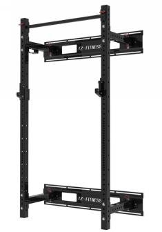 Fold Back Wall Mount Rack (TZ-Q1038A) — Qingmeiya commercial fitness equipment